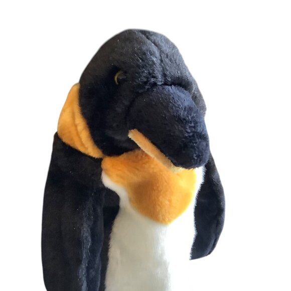The Puppet Company Penguin Hand Puppet 14" Soft Animal Plush Toy Long Sleeved - Picture 2 of 7